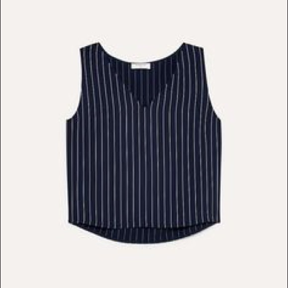 Babaton Murphy Blouse - Pinstripe - Picture 1 of 5